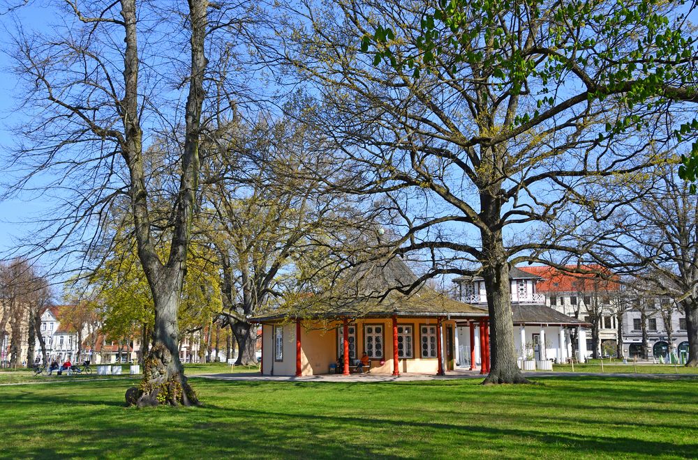 Und noch einmal der Rote Pavillon im Kamp von Bad Doberan