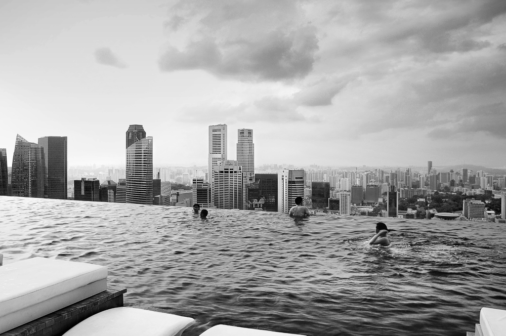 und nochmal Marina Bay Sands Pool