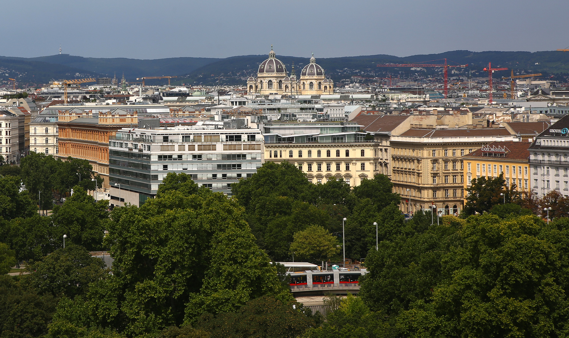 Und nochmal Wien von oben I