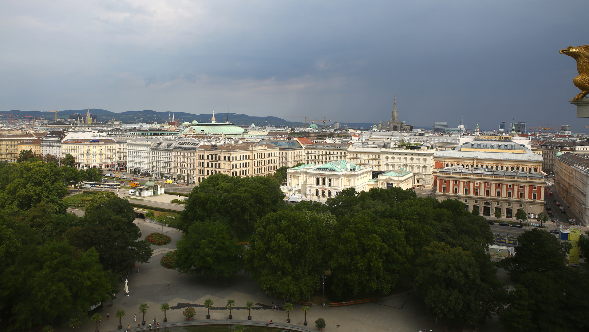 Und nochmal Wien von oben II