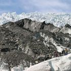 und nochmals am Franz Josef Gletscher