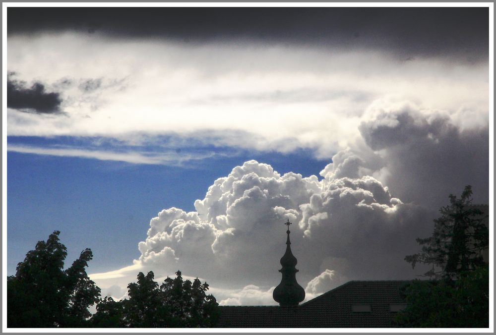 und nun folgt der Wetterbericht von Gestern