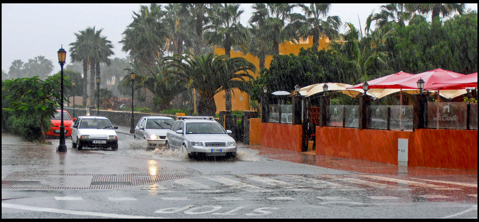 ...und plötzlich kam der REGEN