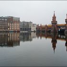 und rechts sehen sie die Oberbaumbrücke...