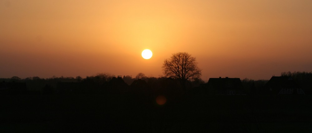 Und schon wieder geht die Sonne unter....