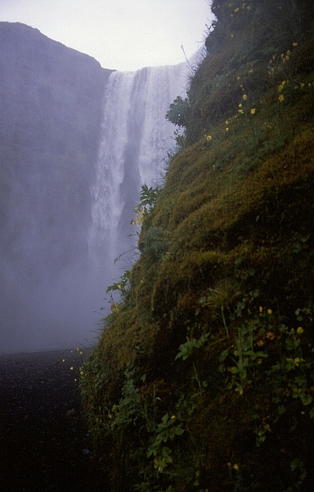 und Skógafoss - auch einmal "anders"