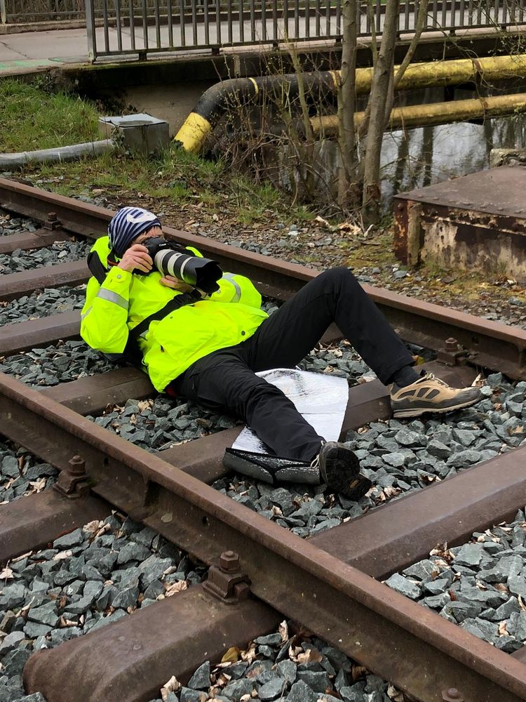 Und so sah es aus, als ich mich hinter den Zug warf )) Foto & Bild alle bilder Bilder auf