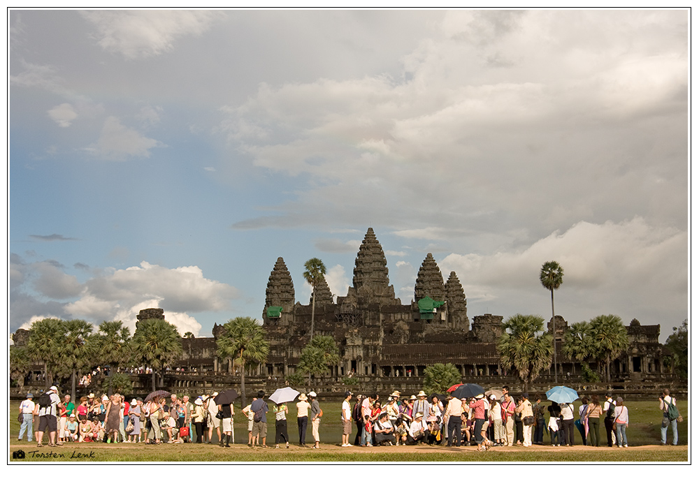 Und so sieht Angkor Wat aus, ...