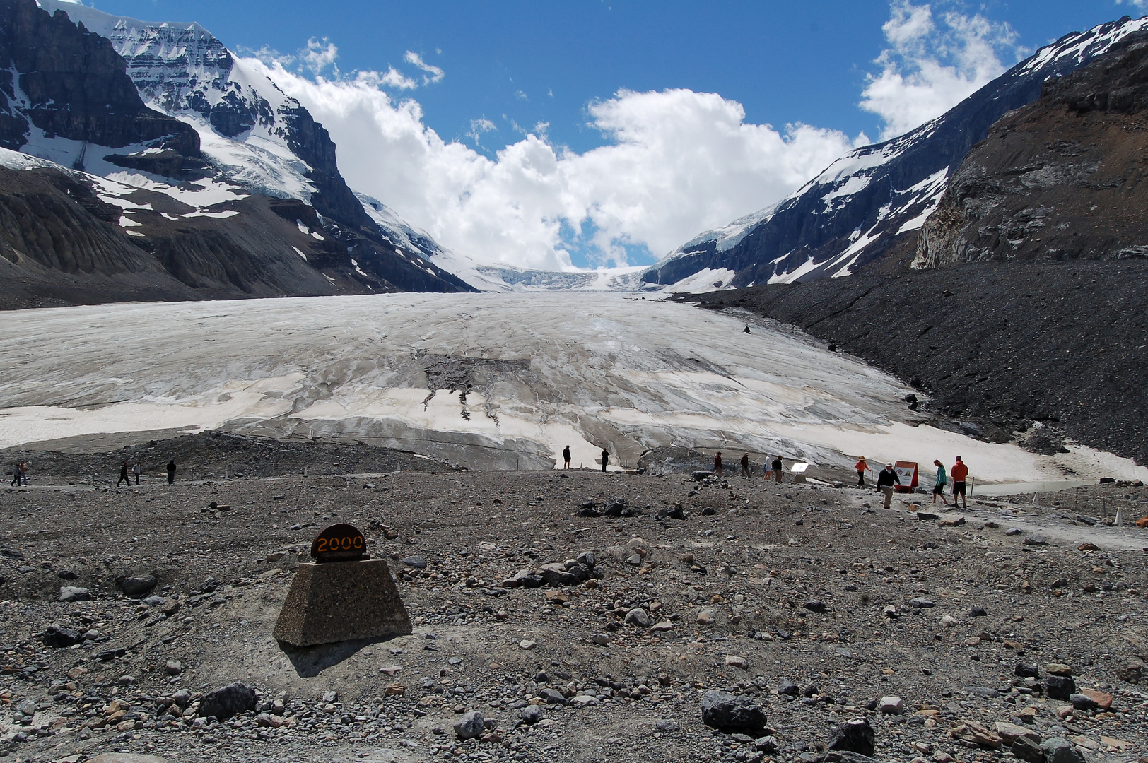 und stetig schmilzt der Gletscher