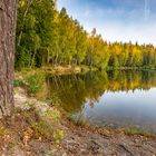 Und still ruht der See - ein Herbstufer