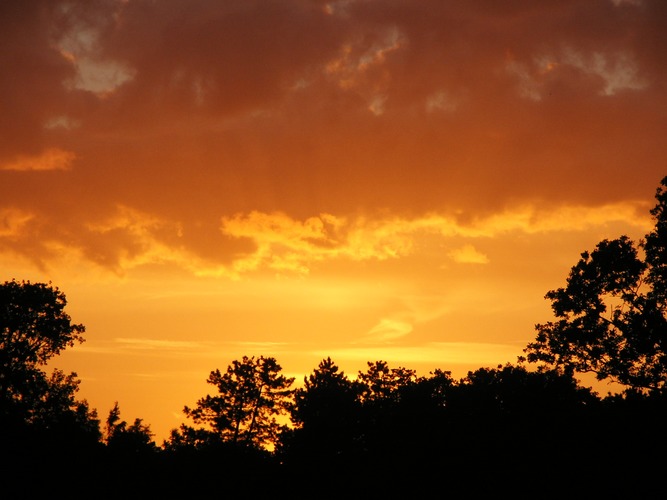 Und täglich brennt der Himmel....