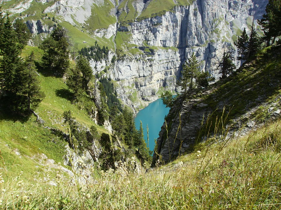 ...und tief unten leuchtet das Blau