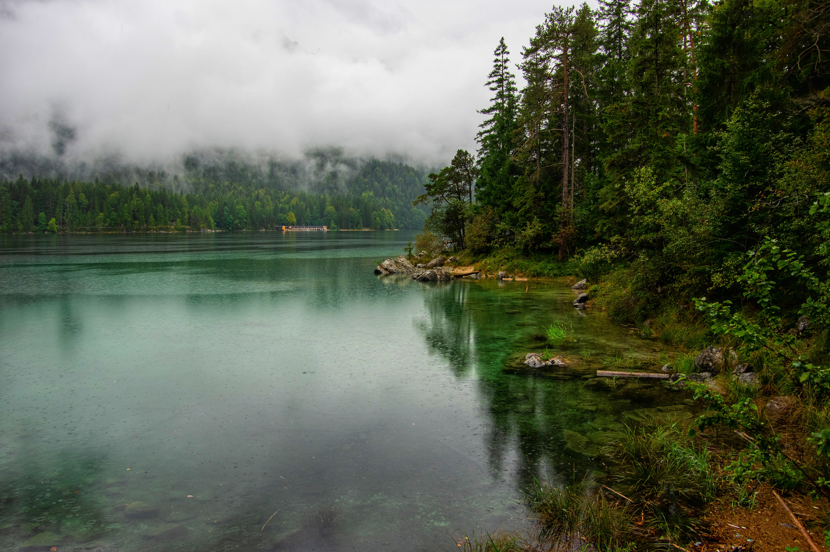 ....und weiter geht die Regenreise.....am Eibsee 