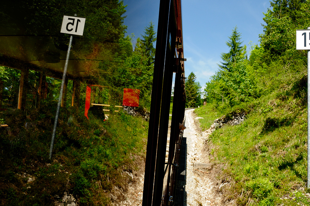 Und weiter geht´s steil Berg auf