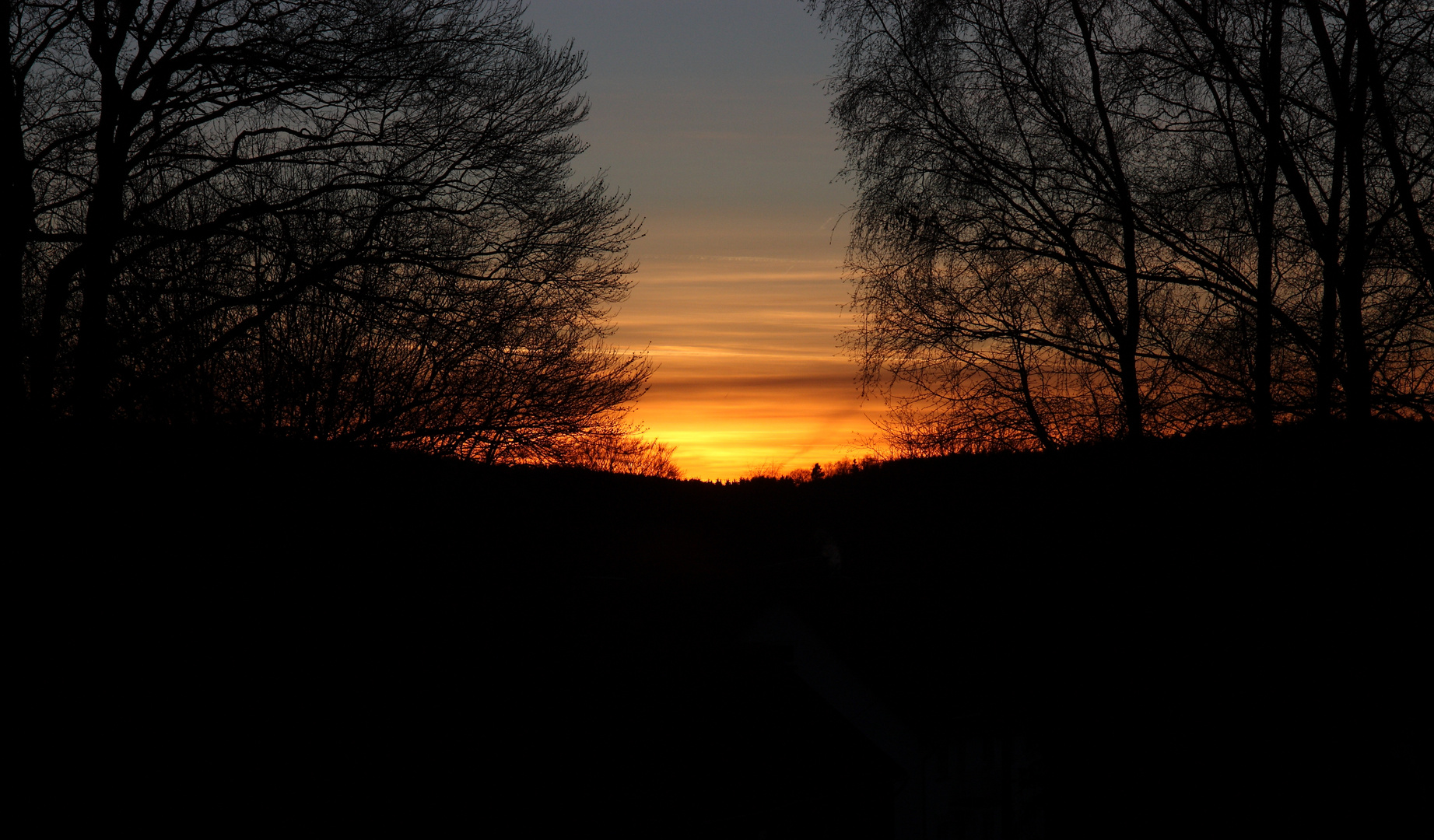 und wenn die Sonne untergeht...