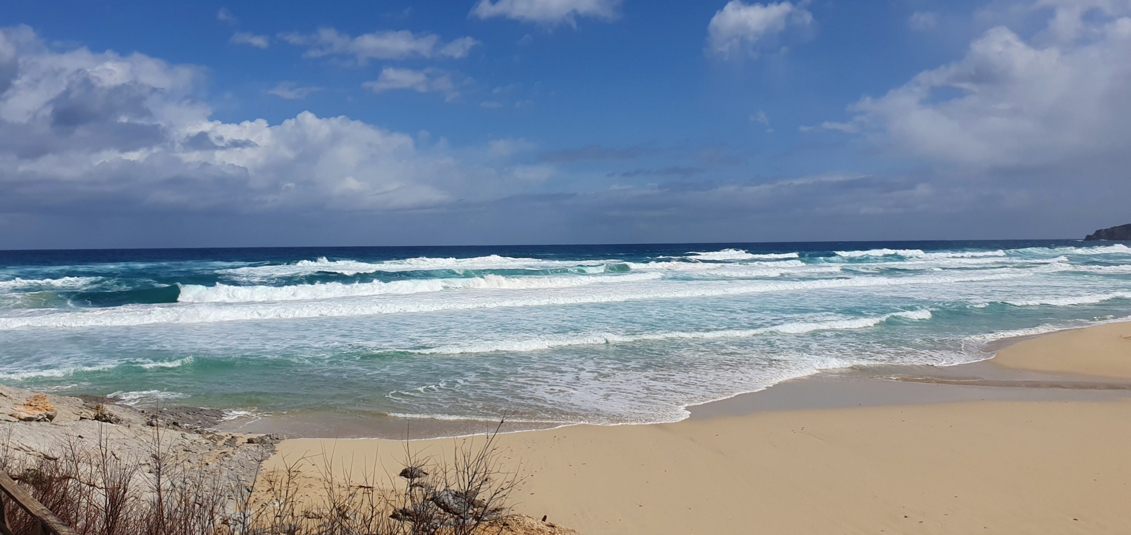 ... und wieder der Strand...