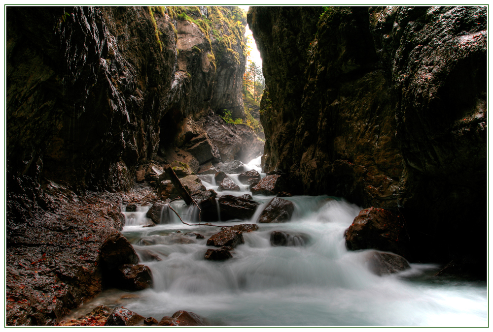 Und wieder einmal die Partnachklamm