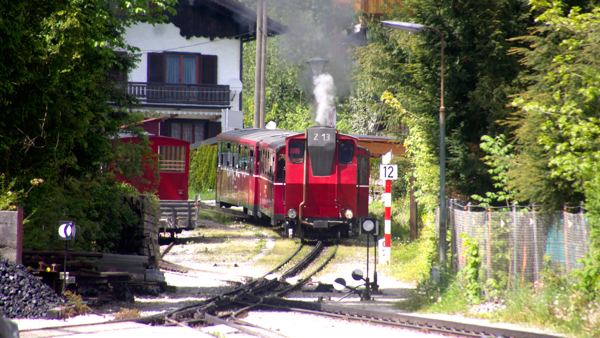 Und wieder gehts den Berg hinauf