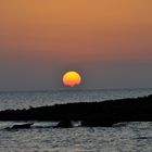 Und wieder "klauen " die Wolken den Sonnenuntergang