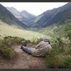 "und wieder liegt einer rum" - Es ist übrigens ein Fotograf!