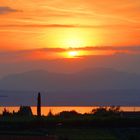 und wieder mal  "Sonnenuntergang  am Lago di Garda