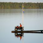 .. und wo ist jetzt die Brücke? oder: Ende bei der Fahnenstange - typisch für Fahren nach Navi