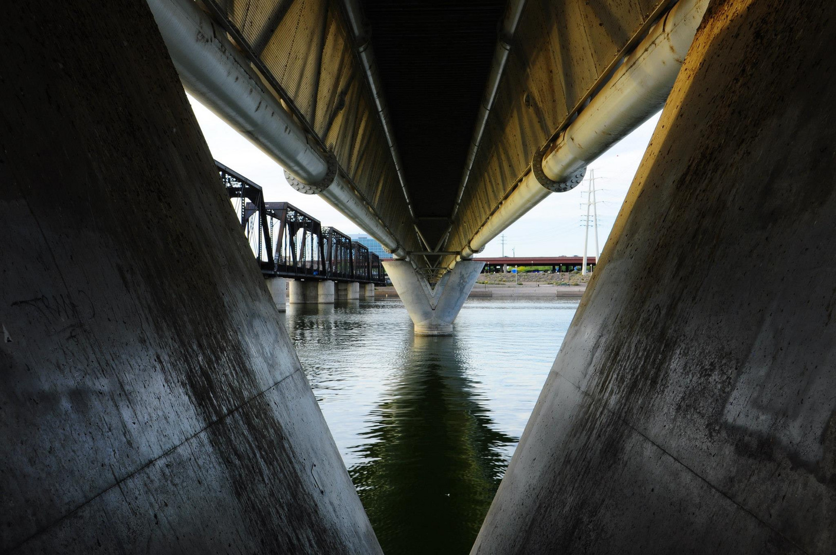 Under Bridge- Las Vegas, USA