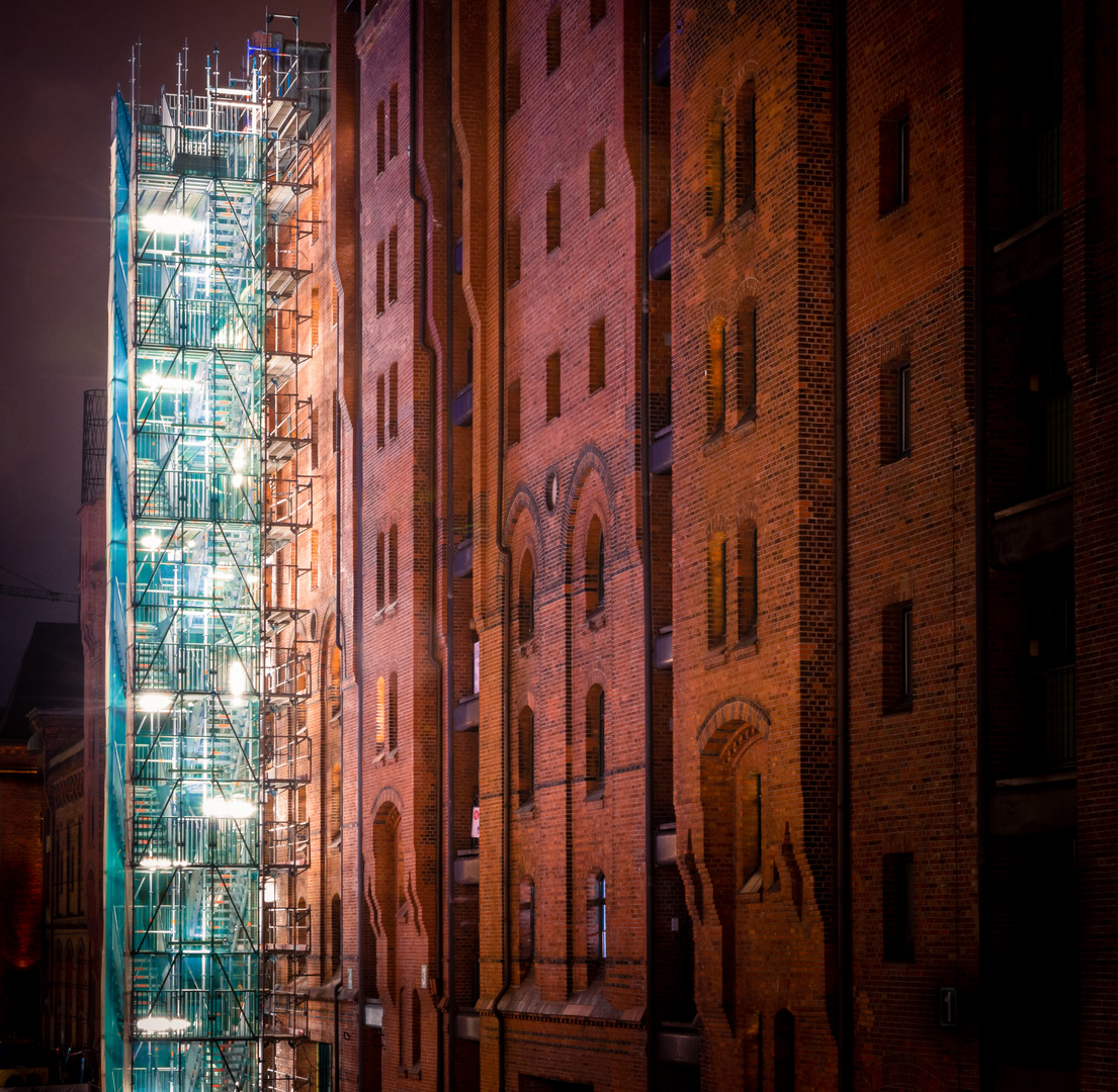 Under construction! (Speicherstadt Hamburg) 