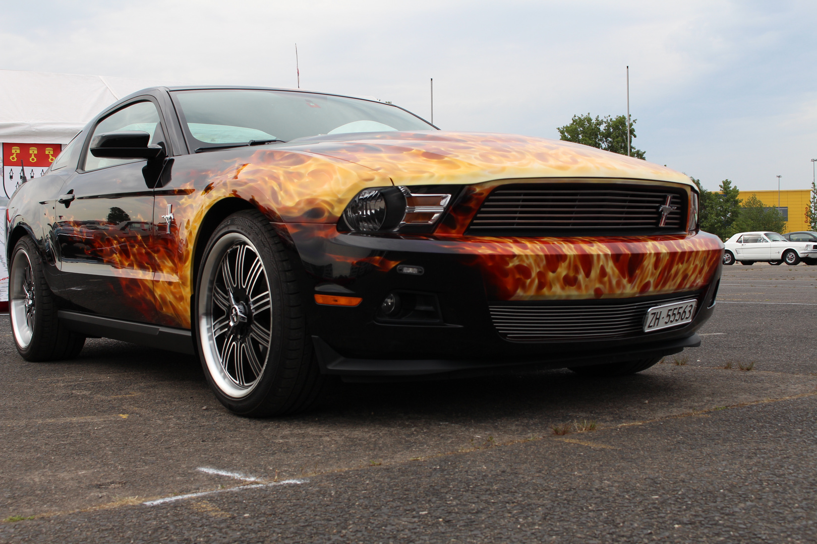 Under Fire Mustang