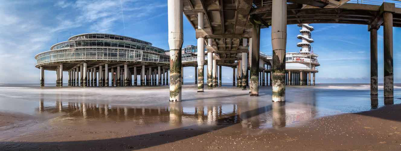 Under the boardwalk