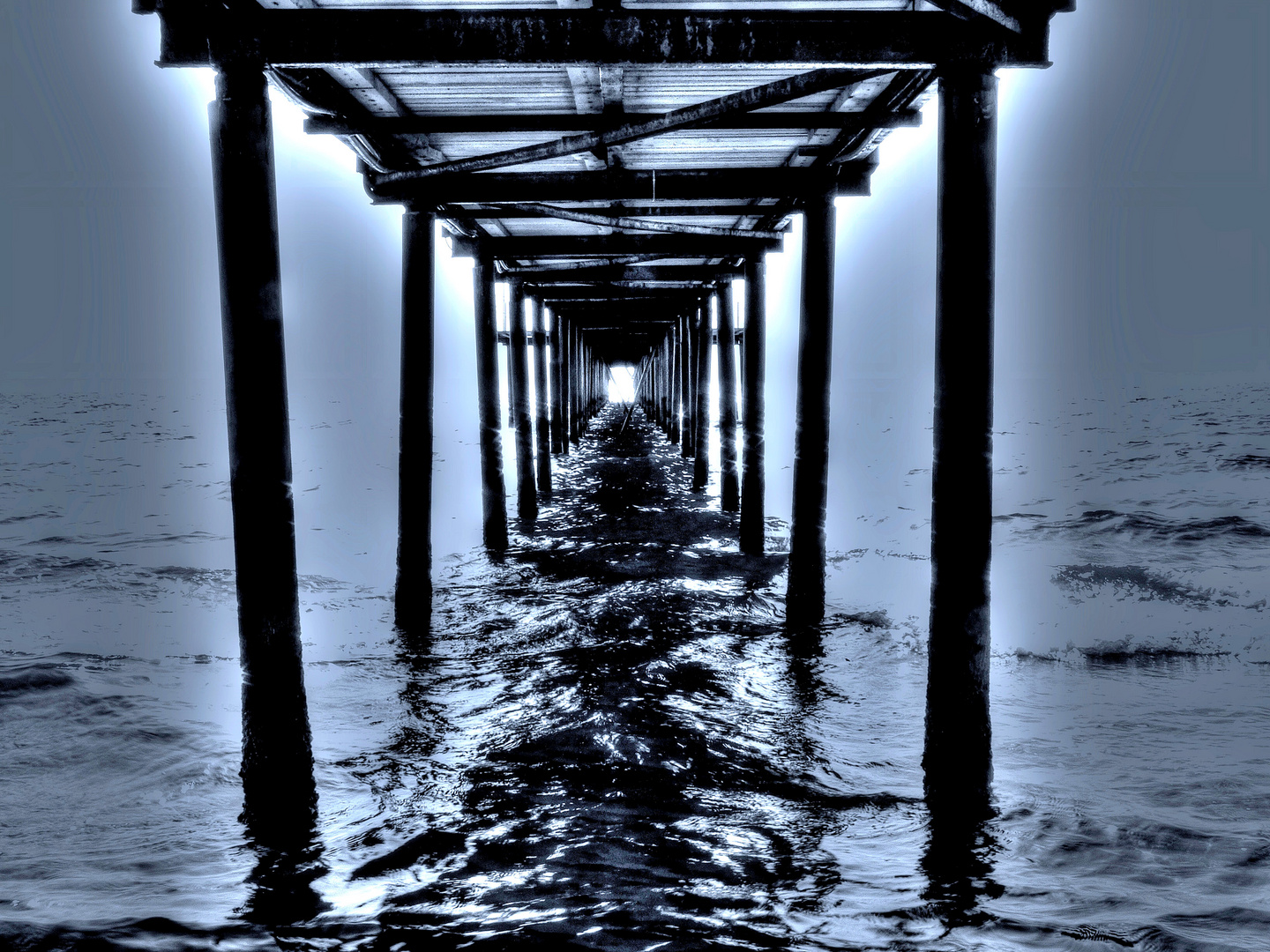 Under the boardwalk ....where do we go to ?