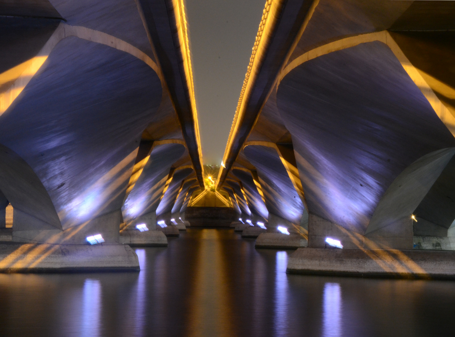 Under the bridge