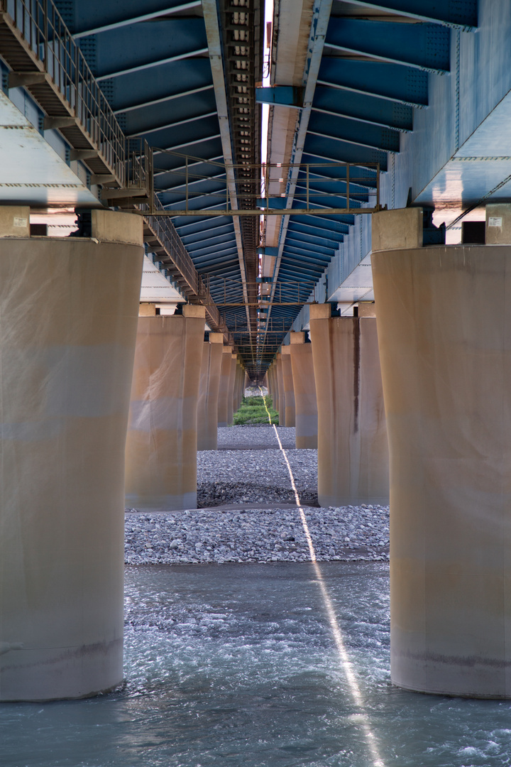 Under the bridge