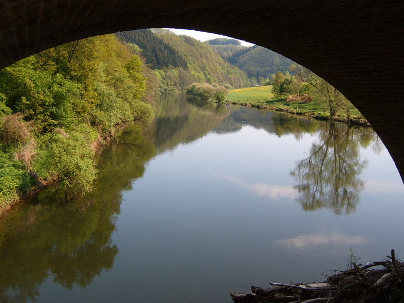 under the bridge