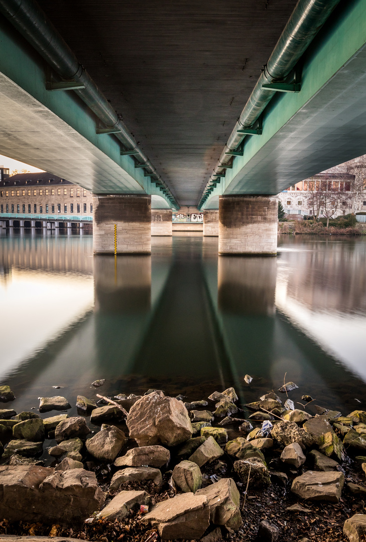 Under the bridge