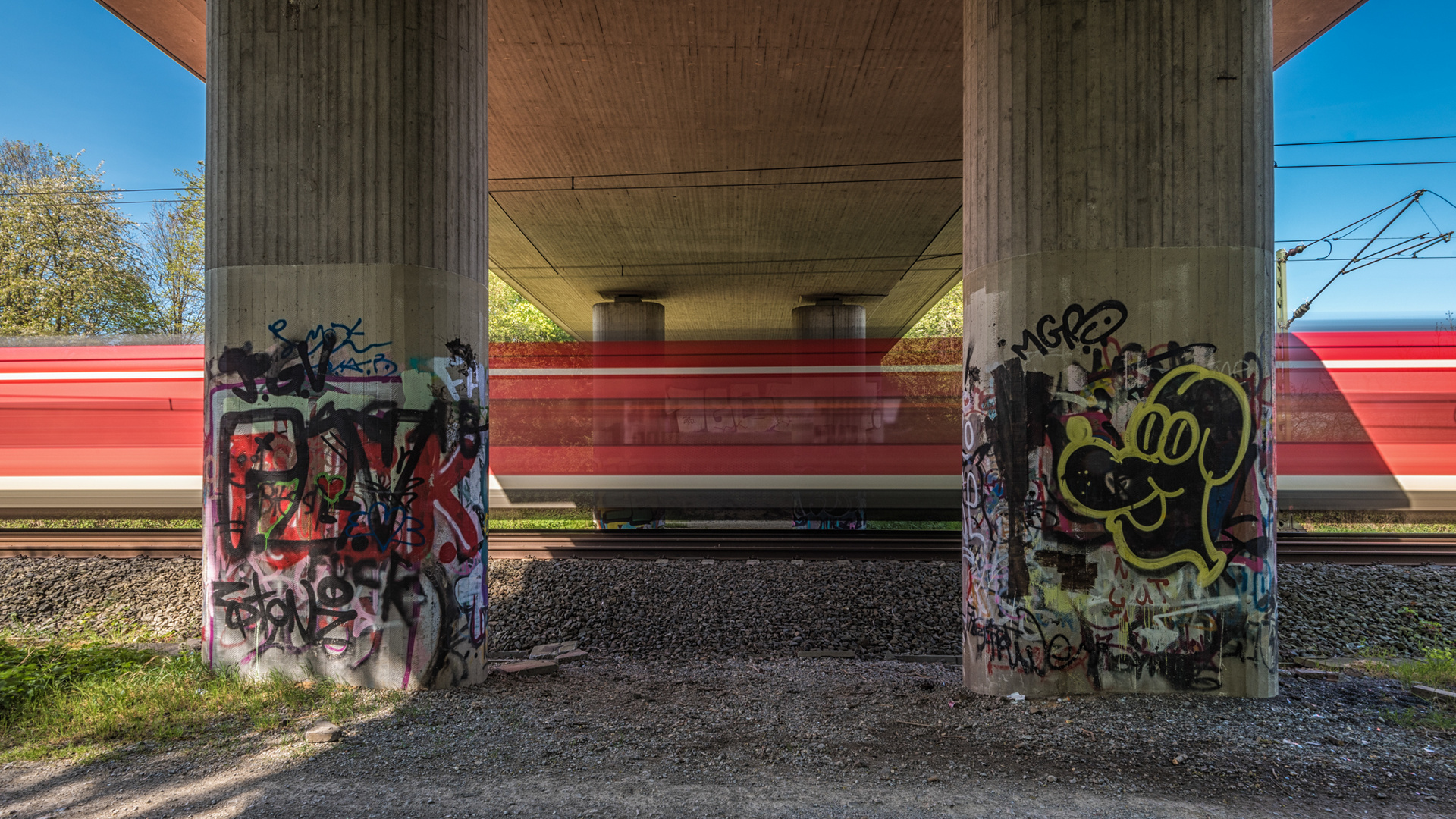 Under the bridge