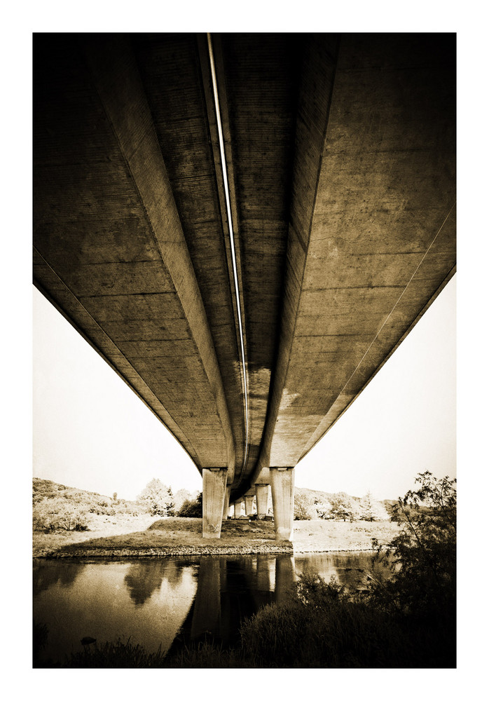 under the bridge