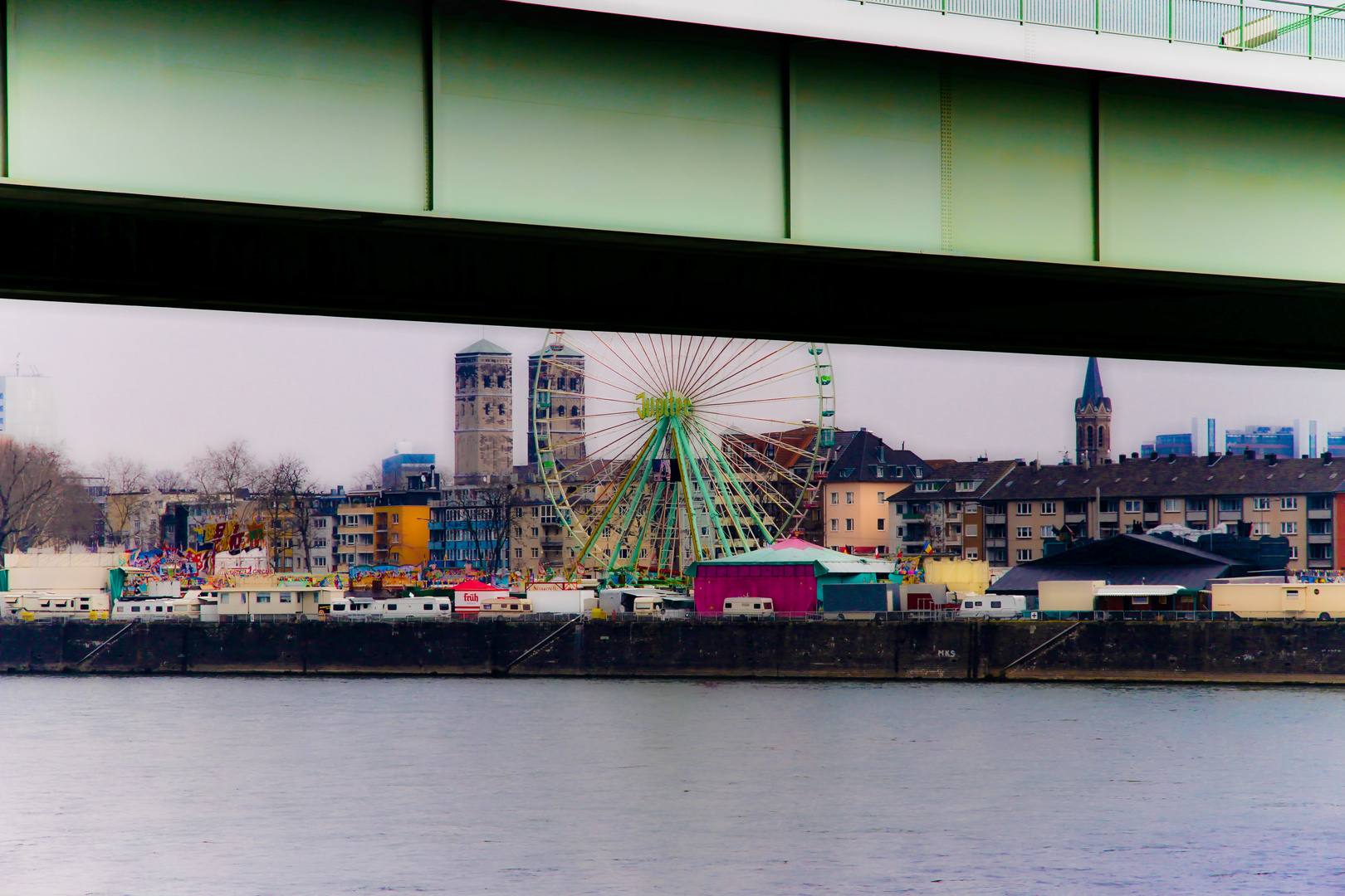 Under the bridge