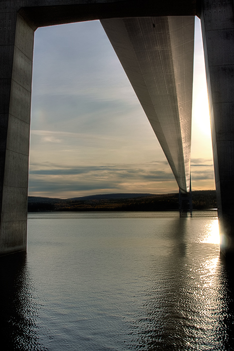 Under the bridge