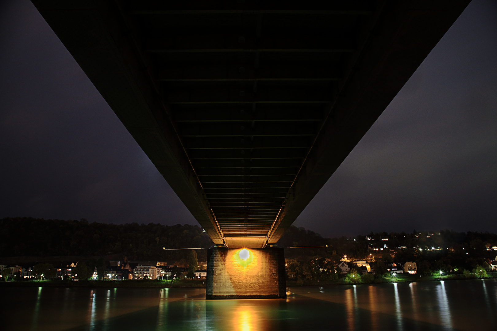 under the bridge