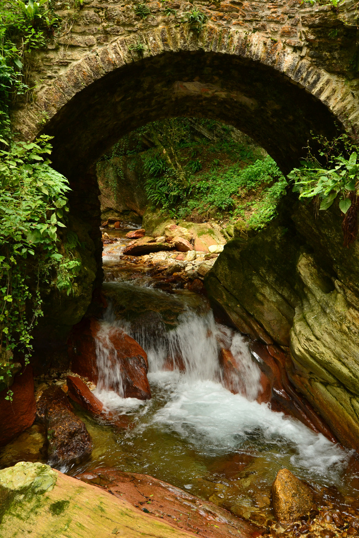 Under the bridge