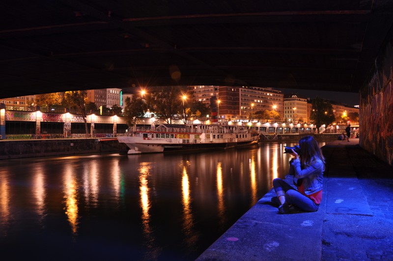 Under the bridge