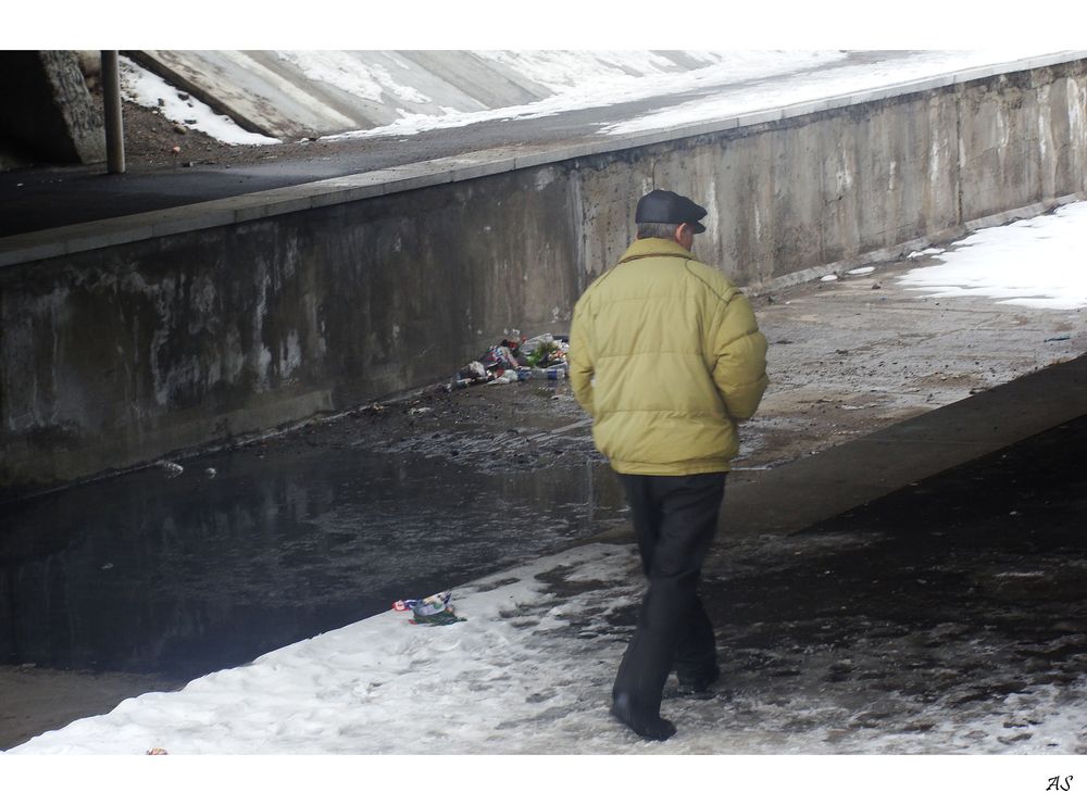 Under the bridge