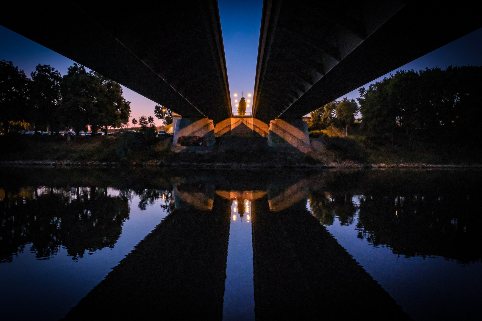 under the bridge 