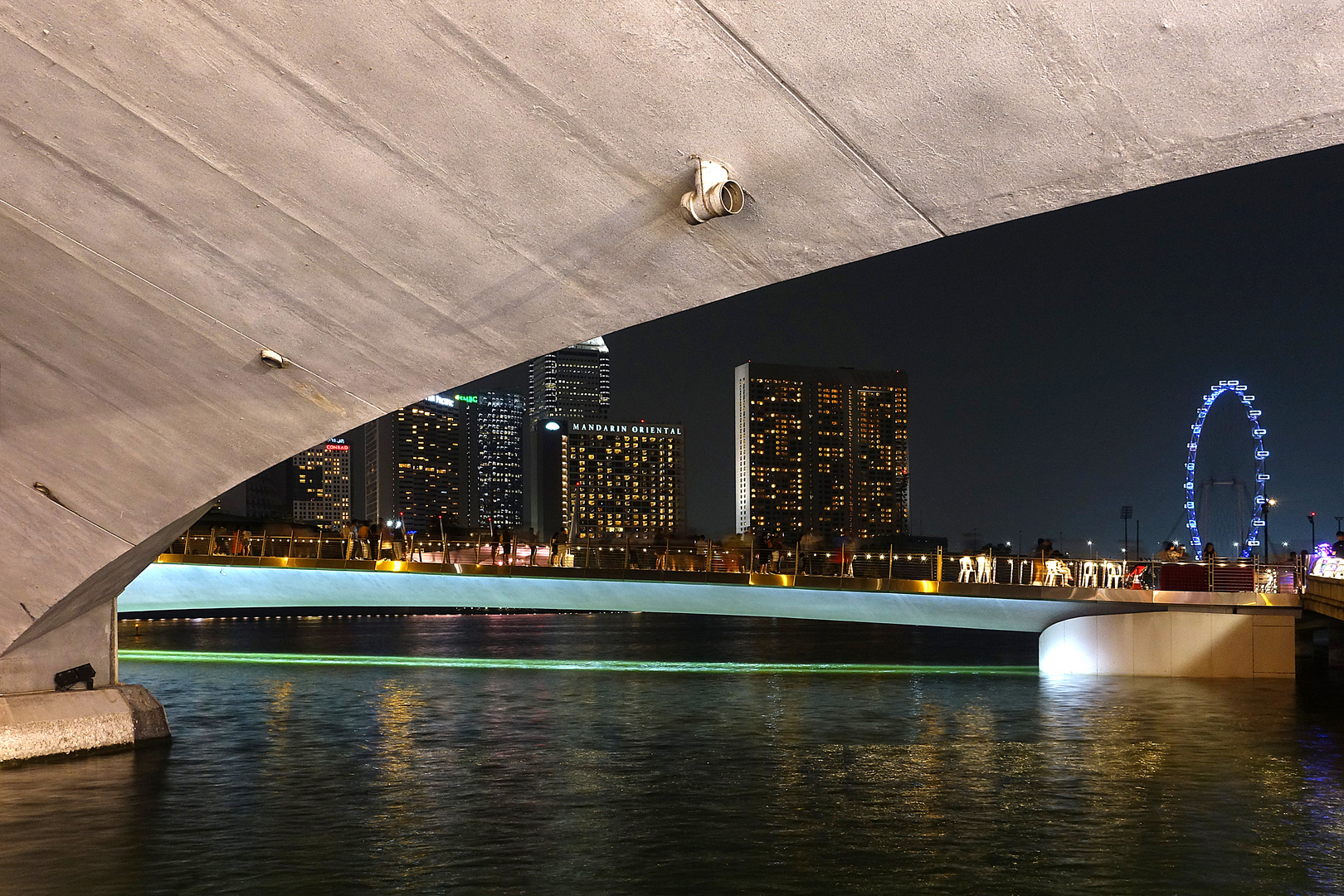 Under the bridge