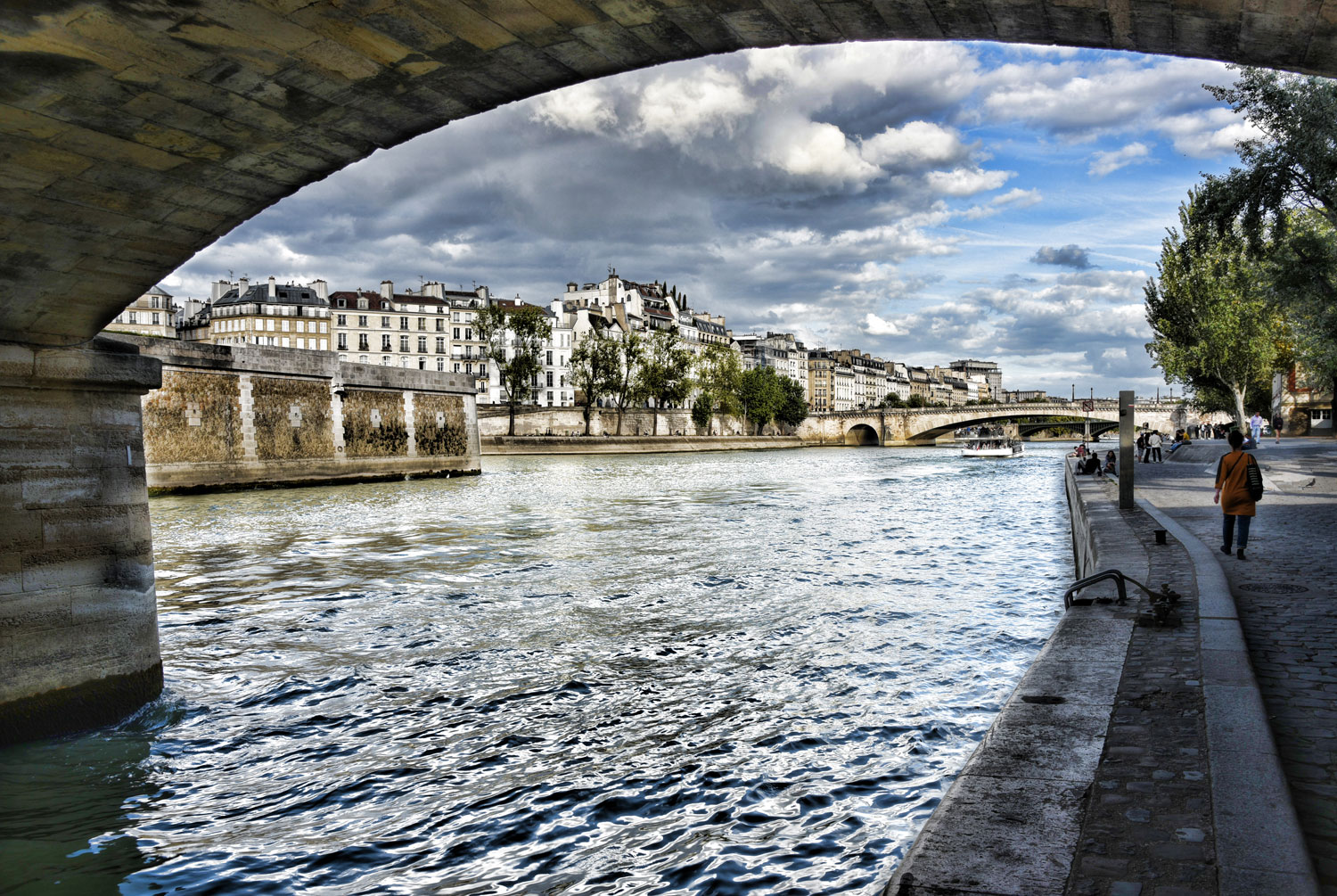 under the bridge