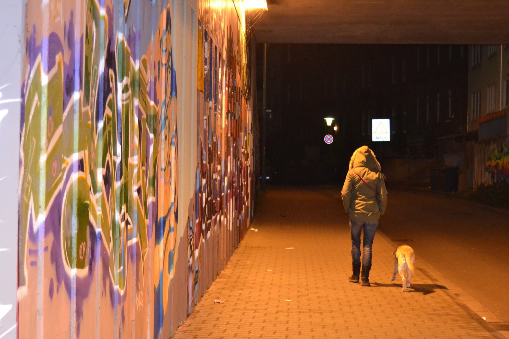 Under the bridge