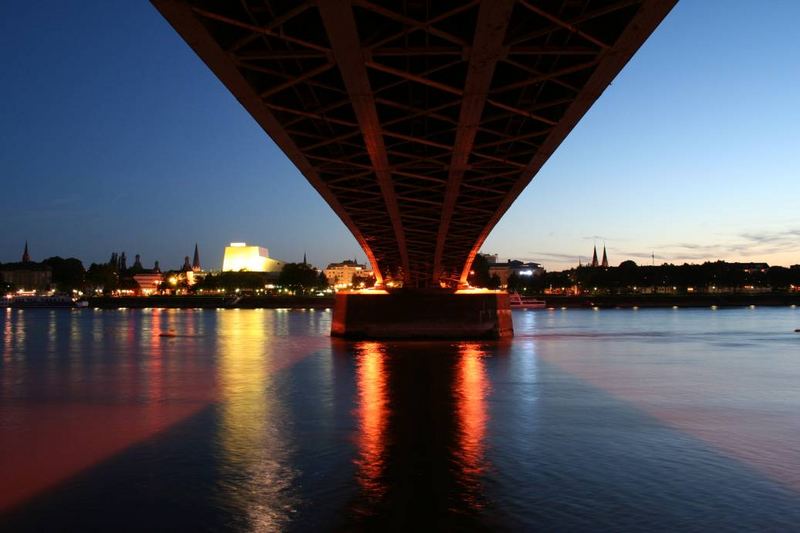 under the bridge