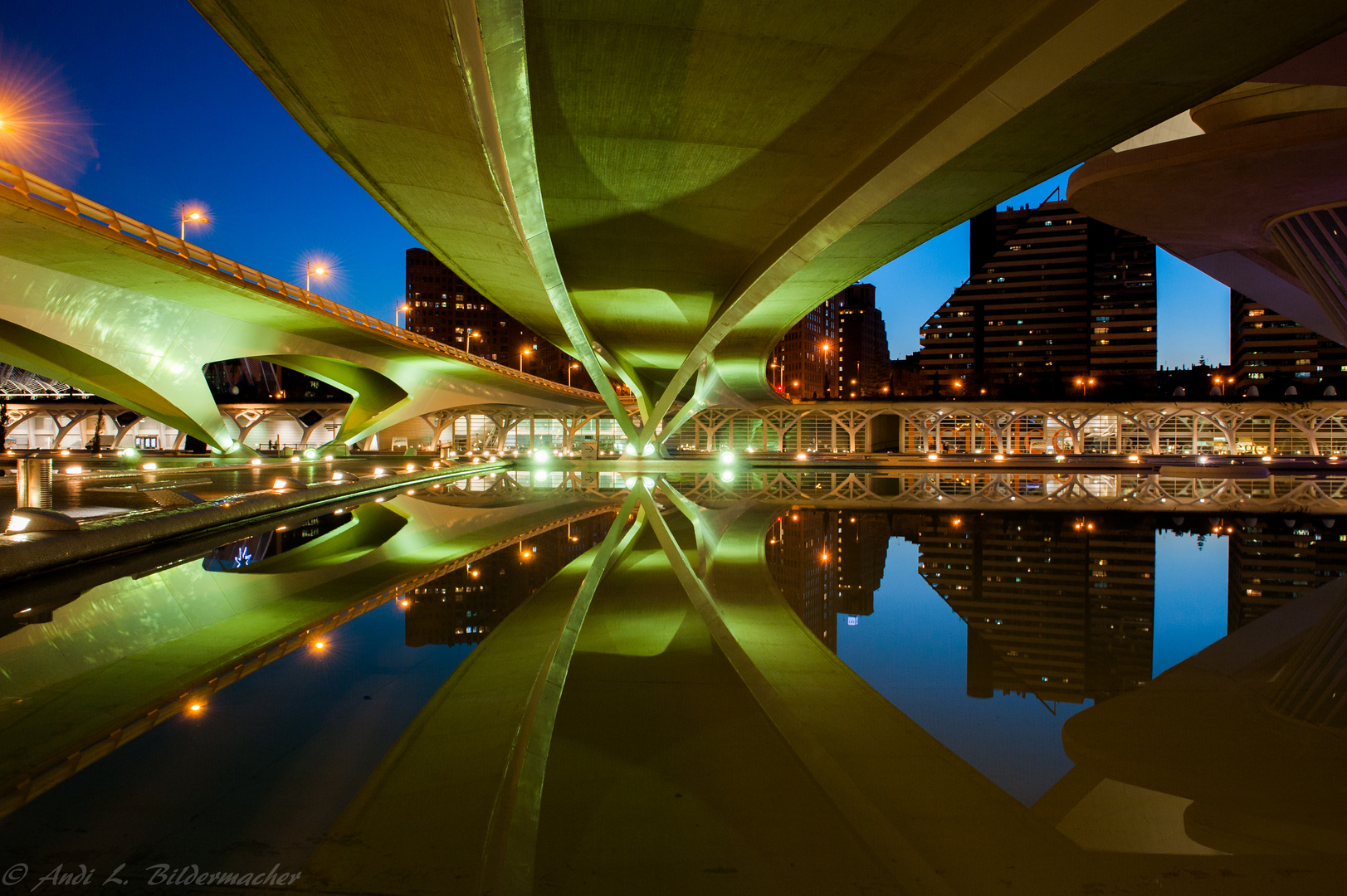 ......under the bridge...