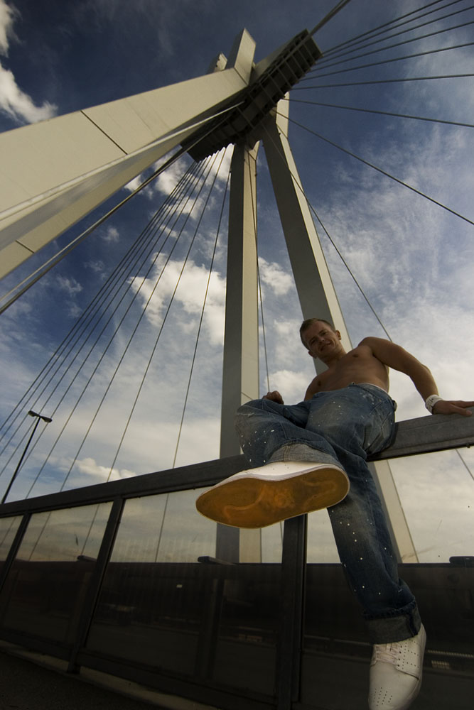 under the bridge